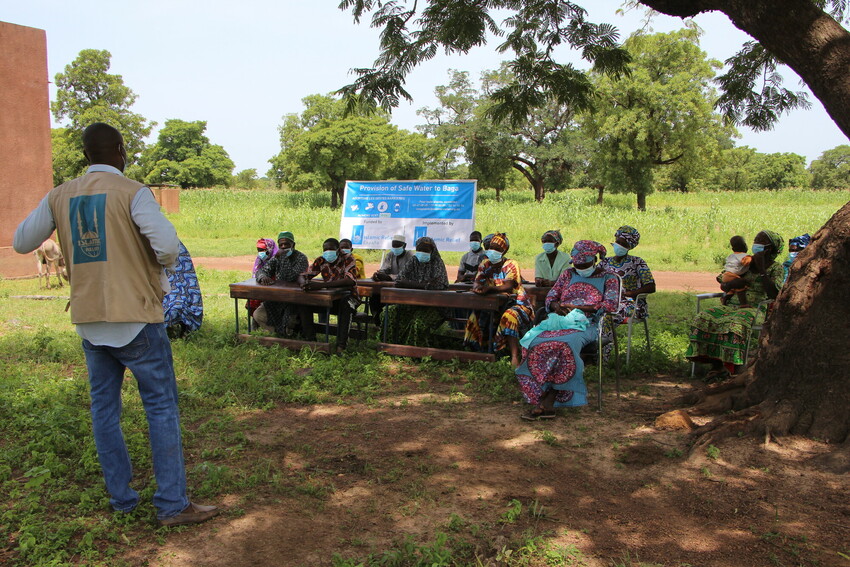 Acceso a agua potable, higiene y saneamiento en la comunidad de Baga