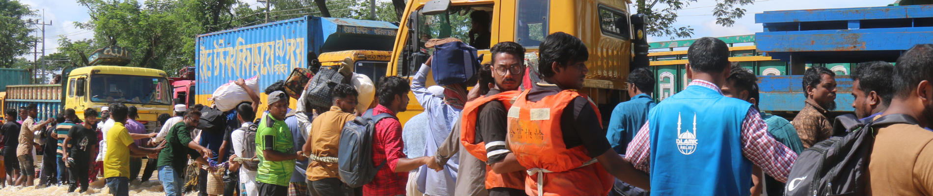 Emergencia por inundaciones en Bangladesh